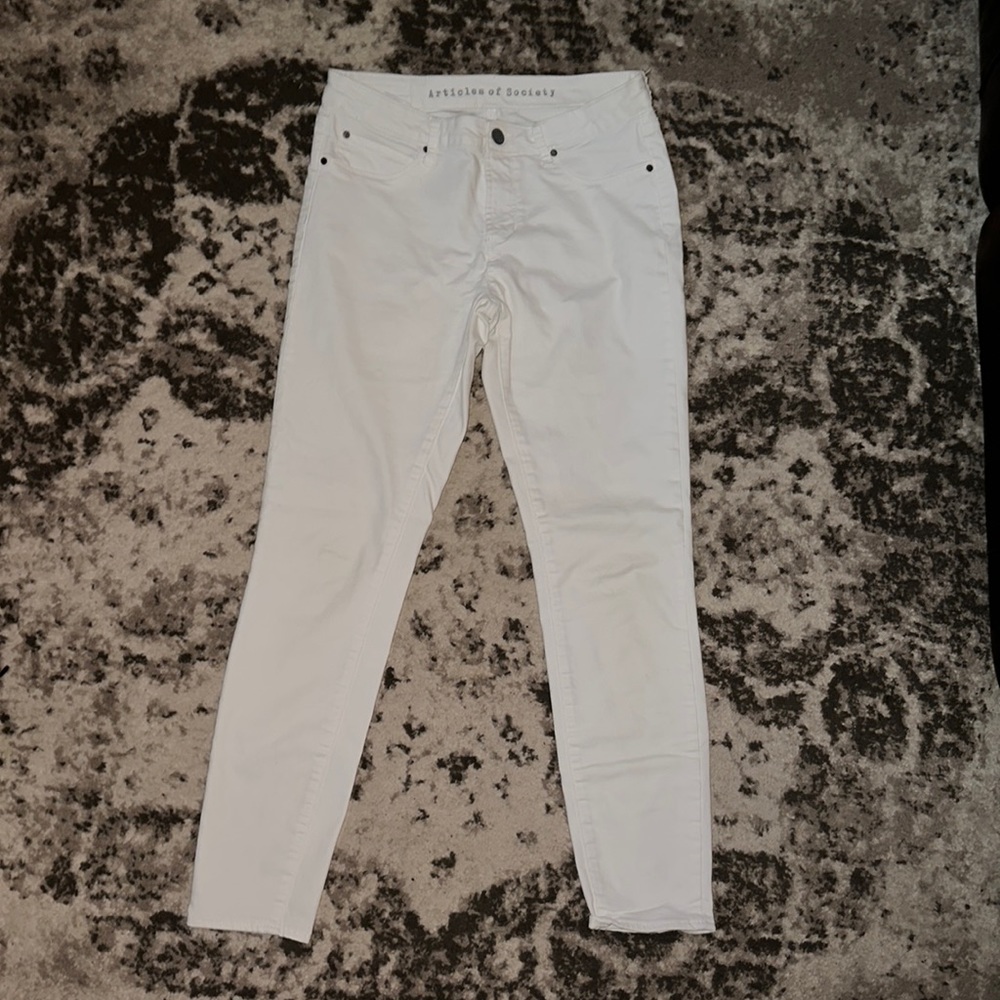 Articles of Society white jeans